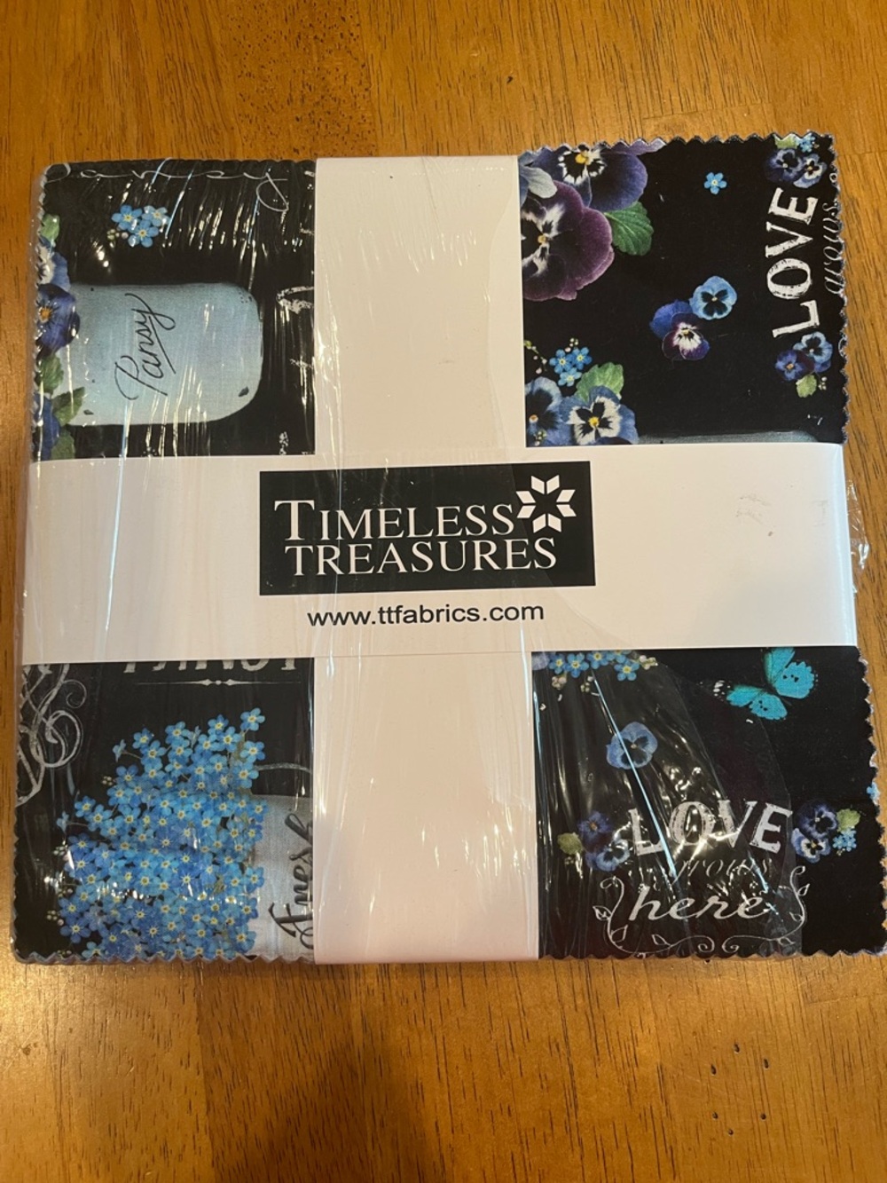Timeless Treasures Floral Patchwork Layer Cake Quilting Squares